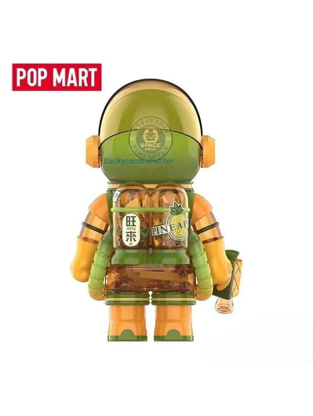 Authentic Pop Mart Mega Space Molly 400% 2025 Taiwan Limited Edition - Pineapple